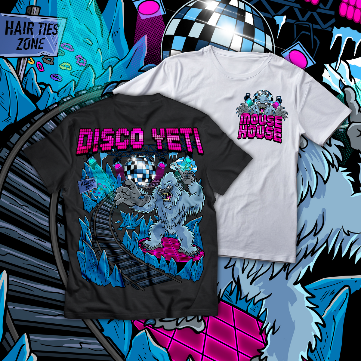 Disco Yeti Tee