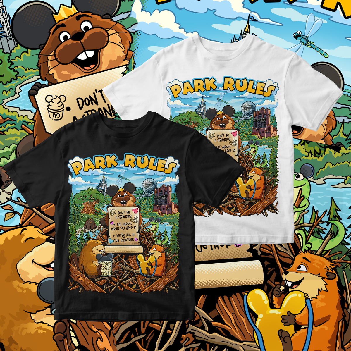 Park Rules Kids Tee